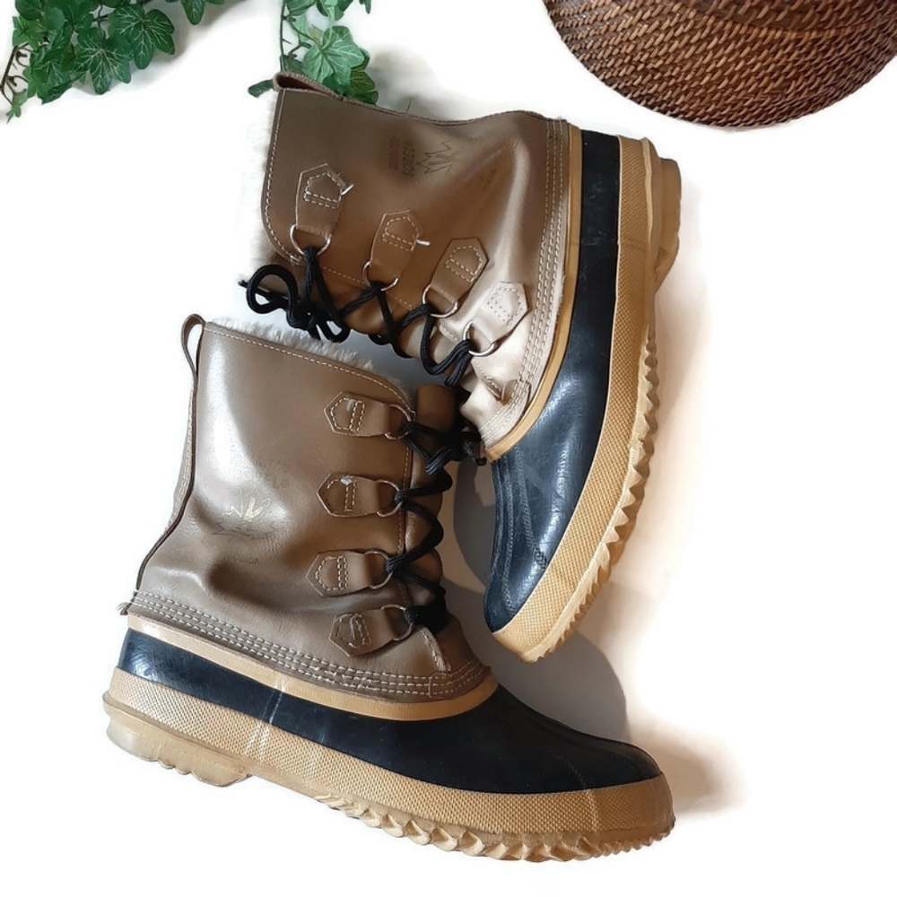 SOREL MANITOU steel shank waterproof boots